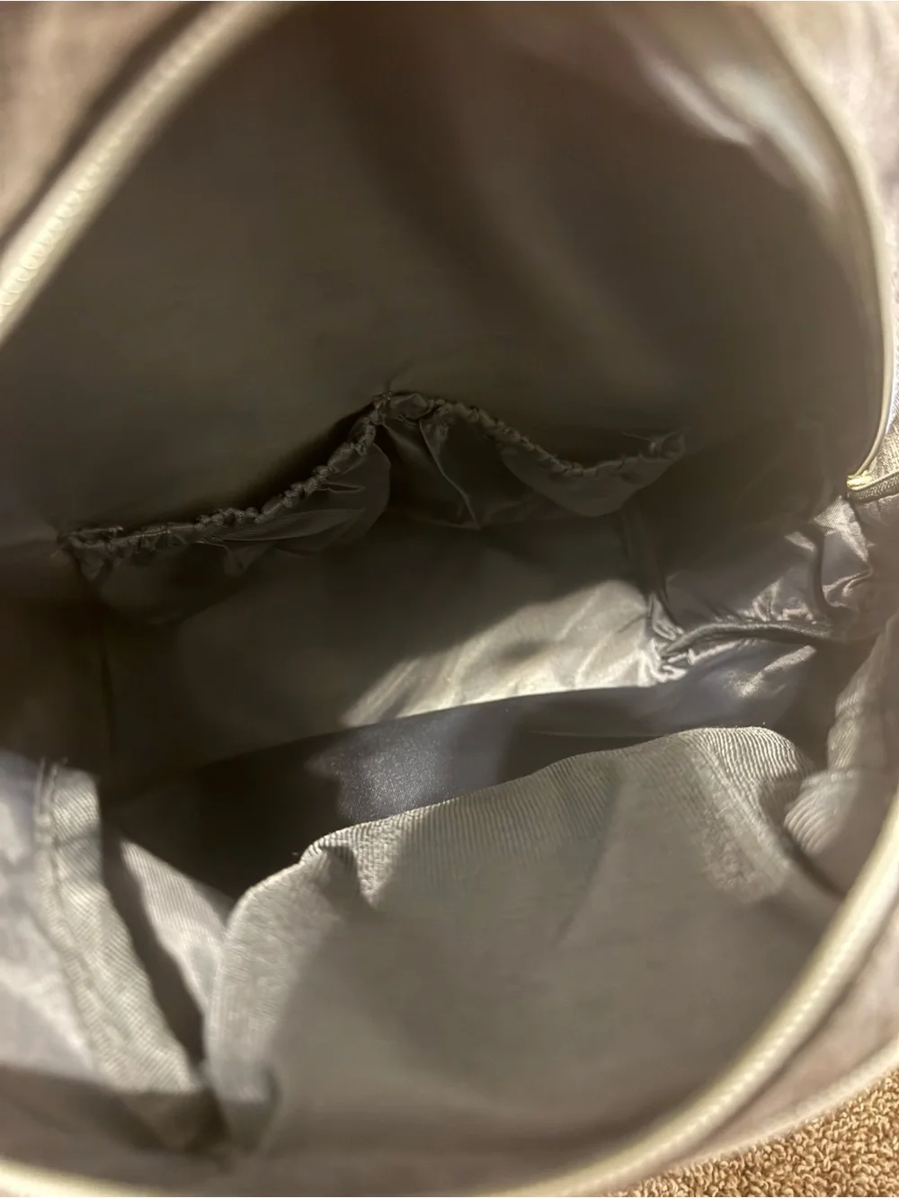 Grey Carter’s Diaper Bag Backpack